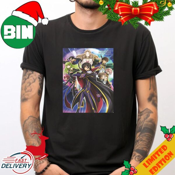 Code Geass Z Of The Recapture Anime Sequel New Inforamtion On December 18 2023 T-Shirt