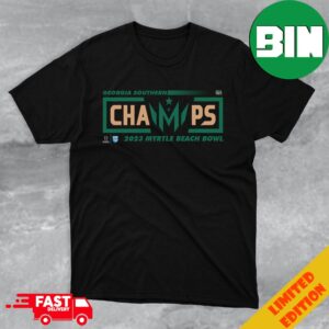 Congratulations Ohio Bobcats Champions 2023 Myrtle Beach Bowl College Football Games T-Shirt