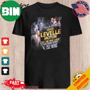 Congratulations To Coach Levelle Moton All Time Wins Leader In NC Central History Unique T-Shirt