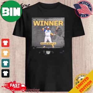 Congratulations To Ronald Acuna Jr Is The National League Hank Aaron Award Winner Unique T-Shirt