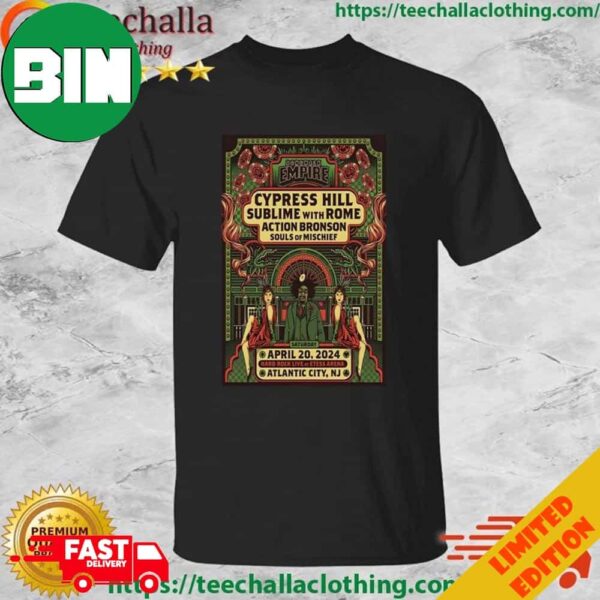 Cypress Hill Bongwalk Empire April 20 2024 Event T-Shirt