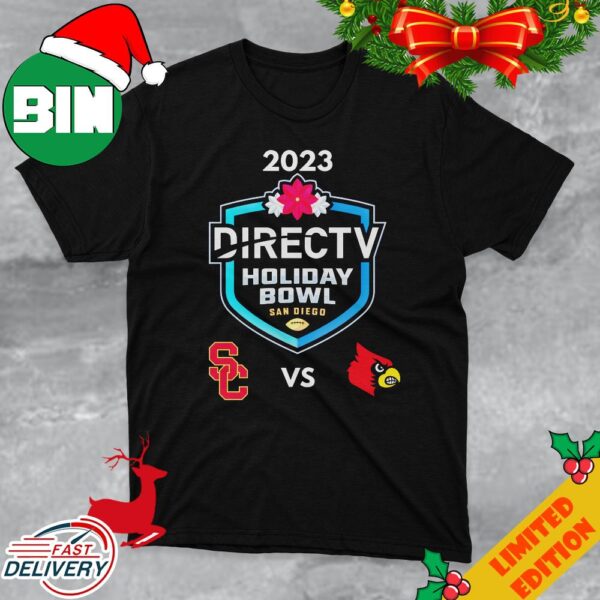 DirecTV Holiday Bowl 2023 Louisville vs USC Petco Park San Diego CA CFB Bowl Game T-Shirt