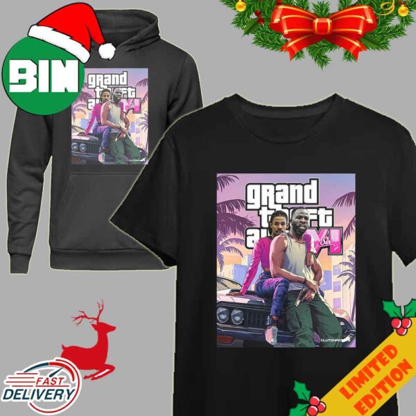 Draymond Green And Jusuf Nurkic Funny NBA But GTA VI Poster Looks T-Shirt