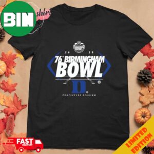 Duke Blue Devils Birmingham Bowl 76 2023 protective Stadium Logo T-Shirt Hoodie Long Sleeve Sweater