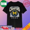 East Division Champions Michigan Wolverines 1817 2023 Unique T-Shirt
