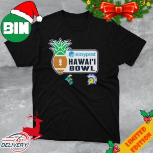 EasyPost Hawai’i Bowl 2023 Coastal Carolina vs San Jose State Ching Complex Honolulu HI T-Shirt