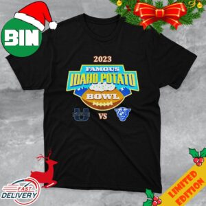 Famous Idaho Potato Bowl 2023 Utah State vs Georgia State At Albertsons Stadium Boise ID T-Shirt