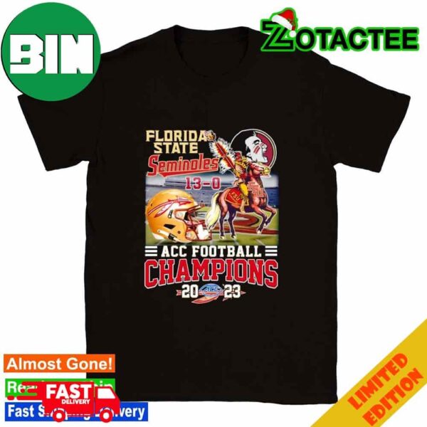 Florida State Seminoles 13-0 ACC Football Champions 2023 T-Shirt