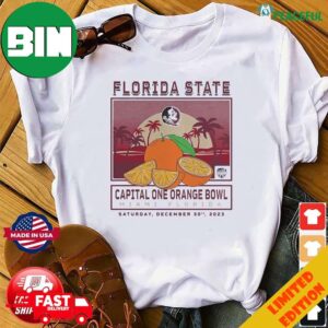 Florida State Seminoles 2023 Orange Bowl Fierce Competitor T-Shirt