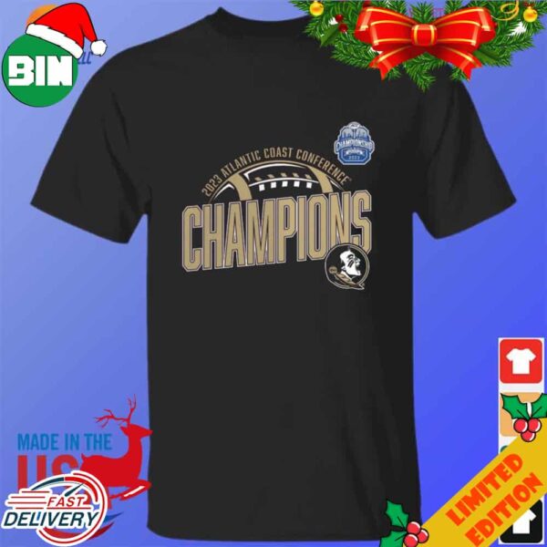 Garnet Florida State Seminoles 2023 ACC Football Conference Champions T-Shirt