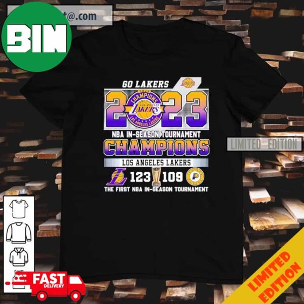 Go Lakers 2023 NBA In-Season Tournament Champions T-Shirt