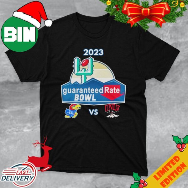 Guaranteed Rate Bowl 2023 Kansas vs UNLV Chase Field Phoenix AZ T-Shirt