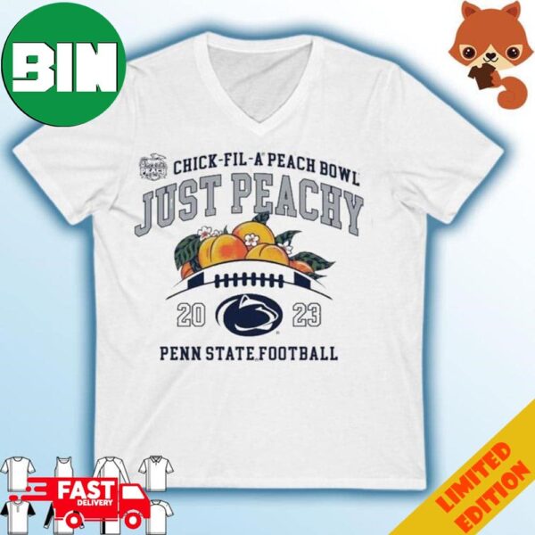 Just Peach Penn State Nittany Lions 2023 Peach Bowl T-Shirt