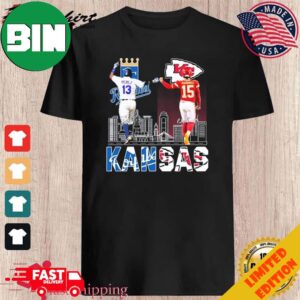 Kansas Sports 2023 Salvador Perez And Patrick Mahomes Signatures T-Shirt