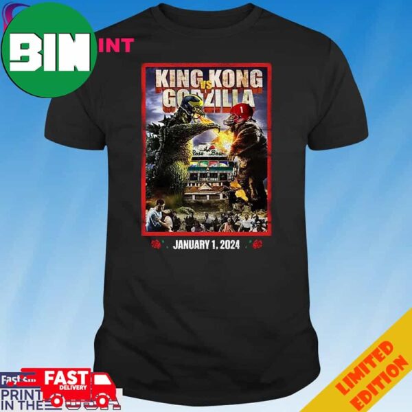 King Kong vs Godzilla January 1 2024 Unique T-Shirt