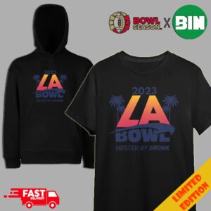 LA Bowl Logo Bowl Season 2023-2024 College Football Bowl Games T-Shirt Long Sleeve Hoodie