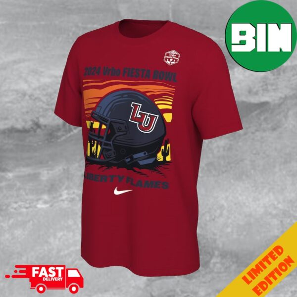 Liberty Flames Nike 2023 Fiesta Bowl Art T-Shirt