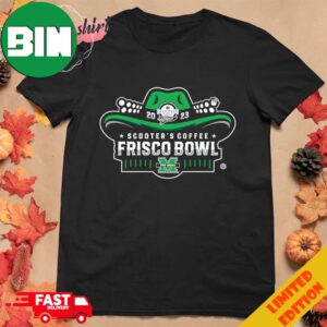 Marshall Thundering Herd Scooter’s Coffee Frisco Bowl 2023 Logo T-Shirt Hoodie Long Sleeve Sweater