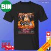 Megadeth 40 Years 1983-2023 Thank You For The Memories Signatures Megadeth T-Shirt