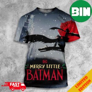 Merry Little Batman DC Comics Movie Christmas 2023 Cartoon Movie 3D T-Shirt