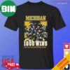 Michigan Wolverines Football 1000 Wins First Team In College Football History T-Shirt