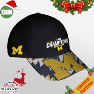 Michigan Wolverines 2023 Big Ten Football Conference Champions Fan Gifts Hat-Cap