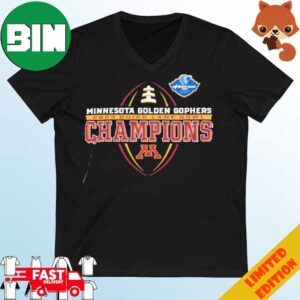 Minnesota Golden Gophers 2023 Quick Lane Bowl Champions T-Shirt