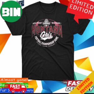 Montana Grizzlies 2024 NCAA Division I Football Championship Game At Frisco Texas T-Shirt