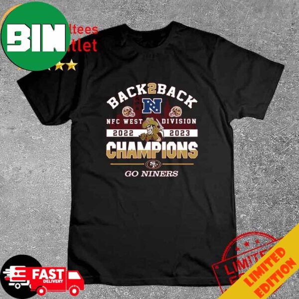 NFC West Division Champions San Francisco 49ers 2023 T-Shirt