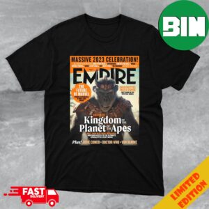New Look At Kingdom Of The Planet Of The Apes Massive 2023 Celebration T-Shirt