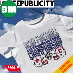 North Central College Cardinals vs Suny Cortland Red Dragons 2023 Stagg Bowl NCAA Division III Football Championship Helmet T-Shirt