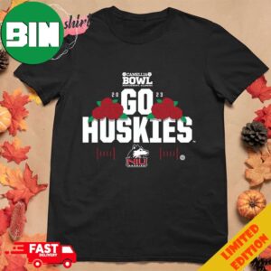 Northern Illinois Huskies Scores Go Huskies Camellia Bowl Montgomery Alabama 2023 T-Shirt Hoodie Long Sleeve Sweater