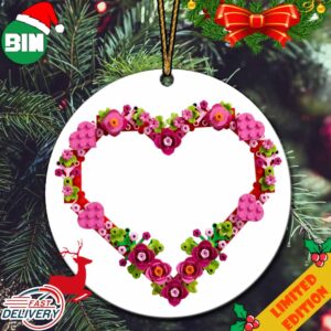 Official Lego Heart Ornament Christmas 2023 Tree Decorations