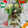 Official Poster For Kung Fu Panda 4 Jack Black 3D T-Shirt
