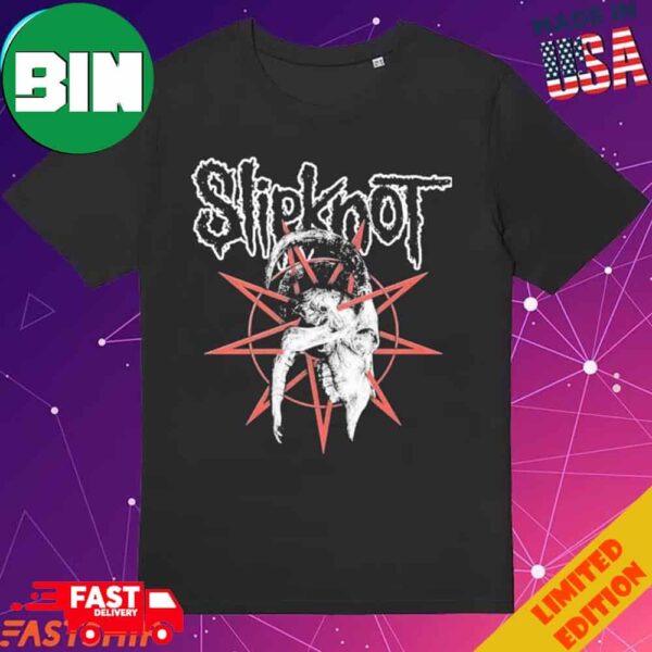 Official Slipknot Goat Skull Us T-Shirt - Binteez