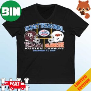 Oklahoma State Cowboys Vs Texas AM 2023 Texas Bowl Championship Game T-Shirt