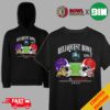 TransPerfect Music City Bowl 2023 Team Auburn vs Maryland Head To Head Helmet College Football Bowl Games T-Shirt