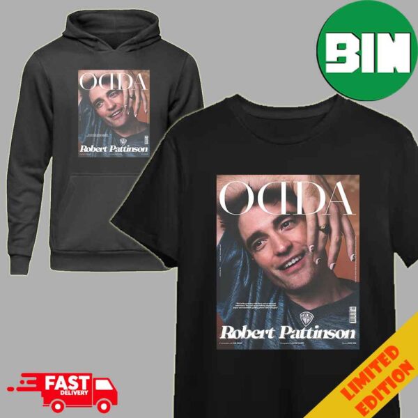 Robert Pattinson Photographed By Richie Talboy For ODDA Magazine T-Shirt Long Sleeve Hoodie