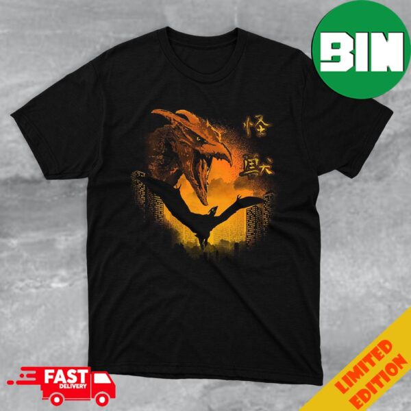 Rodan King Of The Skies Godzilla Minus One x Kong Franchise T-Shirt