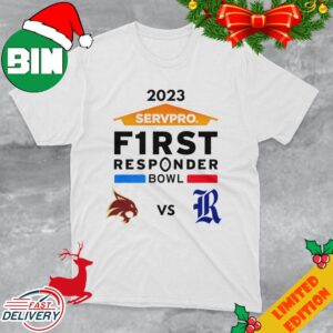 SERVPRO First Responder Bowl 2023 Rice vs Texas State Gerald J Ford Stadium Dallas TX T-Shirt