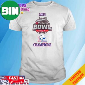 South Alabama Jaguars Champions 2023 68 Ventures Bowl T-Shirt