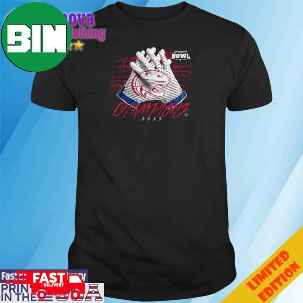 South Alabama Jaguars Football Gloves 2023 Champions T-Shirt