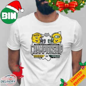 Springfield Wildcats vs St Edward Eagles 2023 Division I Football Championship T-Shirt