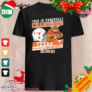 Texas Longhorns Mascot Big 12 Football Conference Champions 2023 T-Shirt