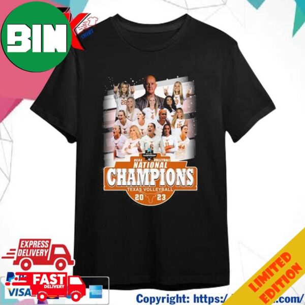 Texas Longhorns NCAA Volleyball National Champions 2023 T-Shirt