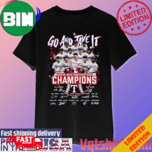 Texas Rangers Go And Take It 2023 American League Championship Series Champions Signatures Unique T-Shirt