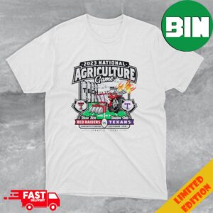 Texas Tech Red Raiders vs Tarleton State Texans 2023 National Agriculture T-Shirt