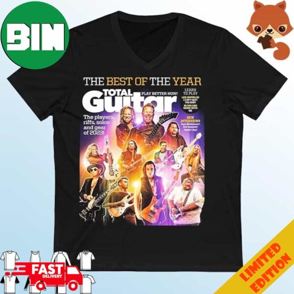 The Best Of The Year Total Guitar Edition 379 With All The Best Of 2023 Issue Cover Poster T-Shirt