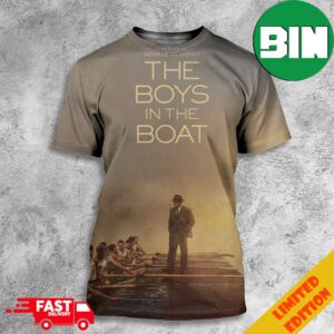 The Boys In The Boat Directed By George Clooney Movie 3D T-Shirt