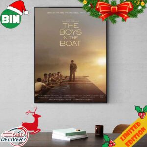 The Boys In The Boat Directed By George Clooney Movie Poster Canvas